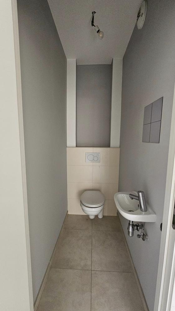 peinture toilette après